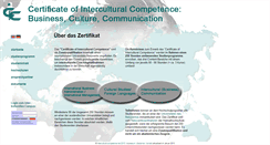 Desktop Screenshot of intercultural-competence.net